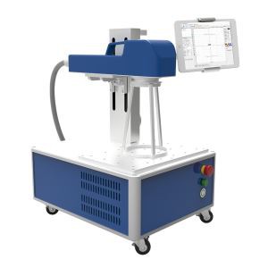 Magni tal-inċiżjoni bil-lejżer tal-fibra li jinżammu fl-idejn 30W